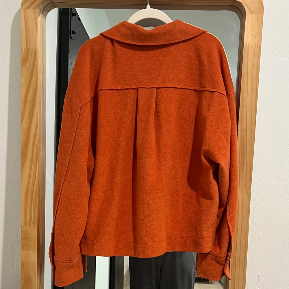 Orange Utility Jacket - Picture 5 of 5